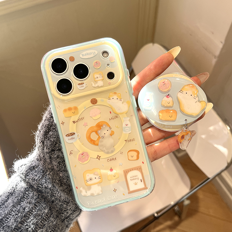 Taco Stand Holder - Kawaii dos desenhos animados pão gato