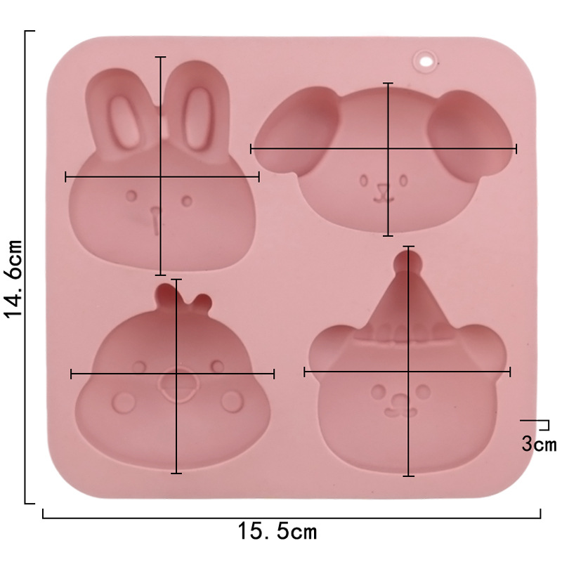 Molde de Silicone para Bolo de - Bunny Cake Mold avaliação e preço