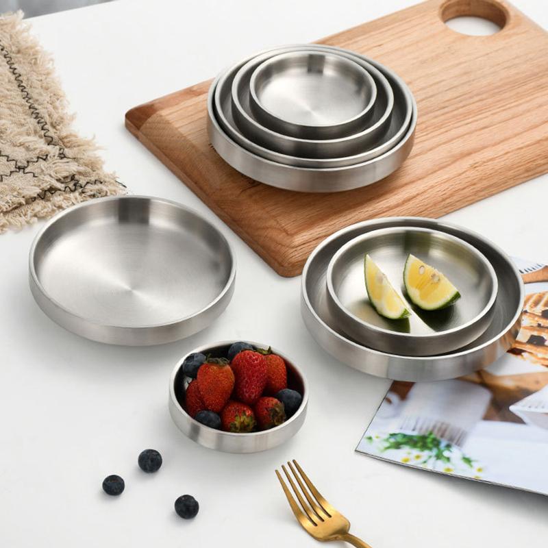 Prato de aço inoxidável com fu - Dim Sum Basket avaliação e preço