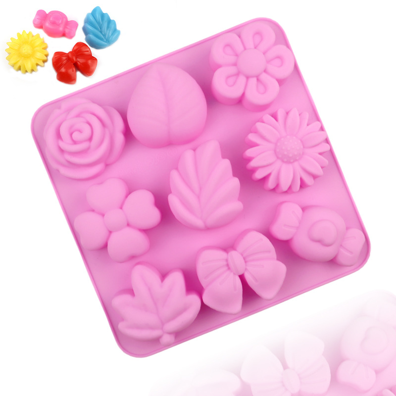 Molde de silicone rosa, folhas - Bunny Cake Mold avaliação e preço