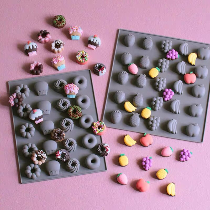 Multicavidade frutas silicone  - Donut Mold Silicone avaliação e preço